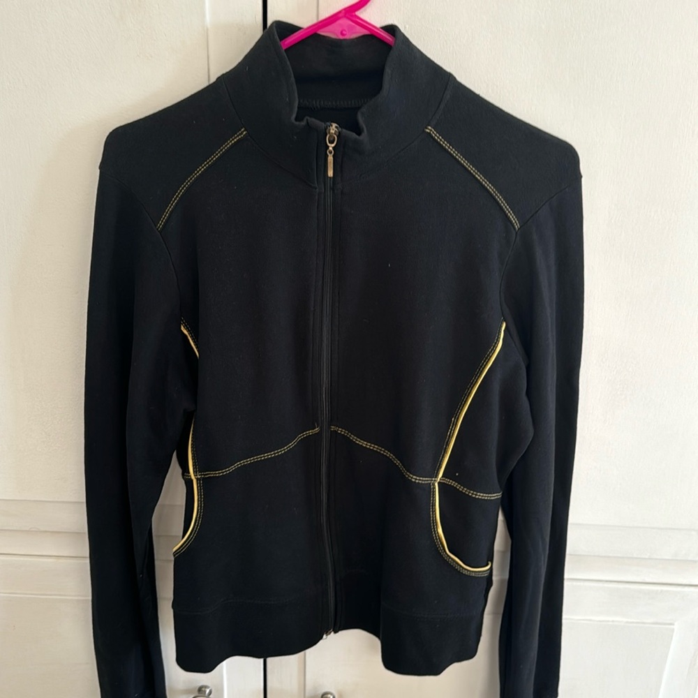 Black with Gold Piping Jacket